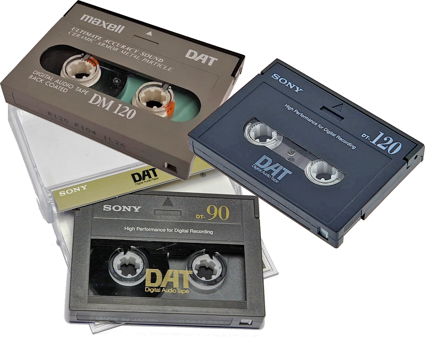 Conversione cassette audio DAT a file MP3, MP4 e WAV su pendrive USB e HDD