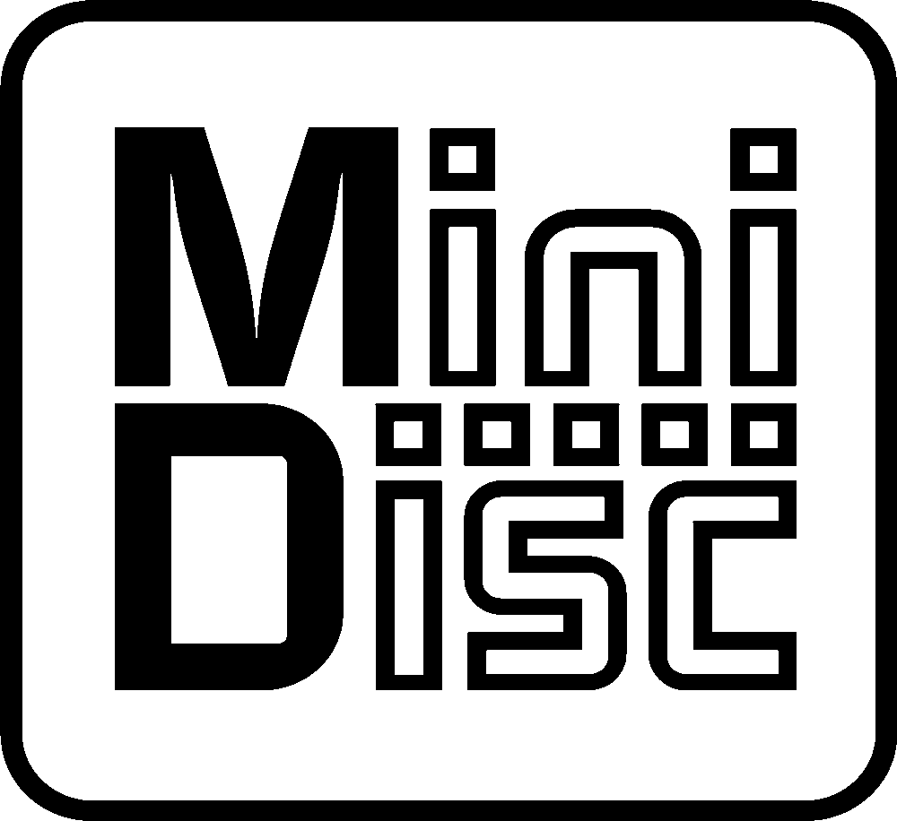 Logo Minidisc audio