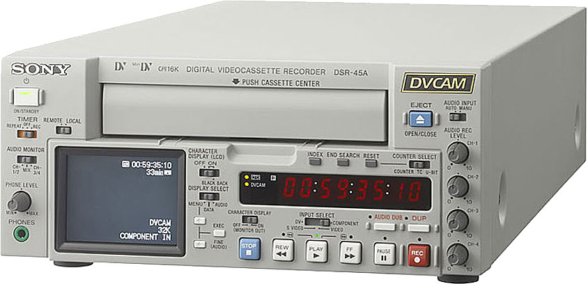 Esempio di riversamento DVCAM MiniDV DV