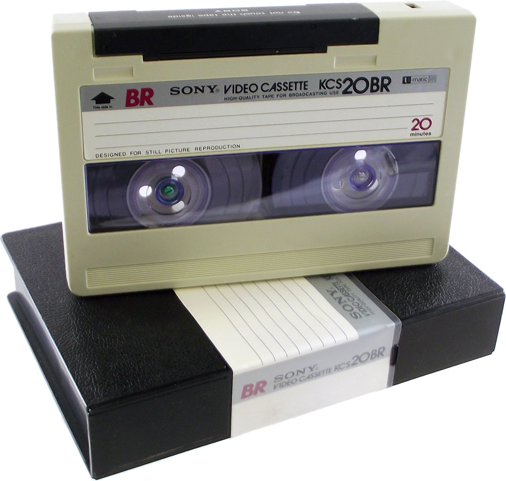 Videocassette U-matic ¾ SP (U-matic SP)