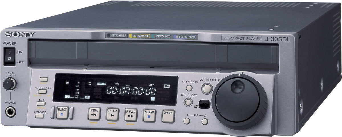 J-30 SDI Compact Player per riversamenti Digibeta