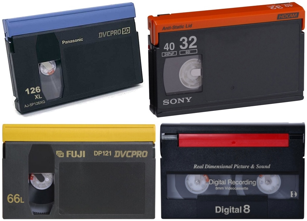 🎞️ Servizio professionale di riversamento nastri DVCpro HDCAM Digital8