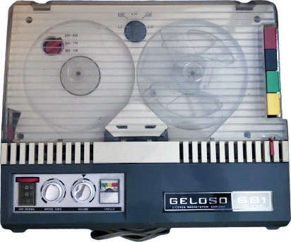 Bobine Geloso e nastri per riversamenti audio