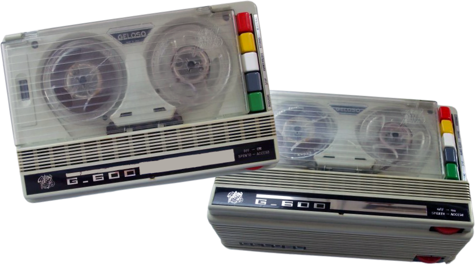 Bobine Geloso e Gelosino per riversamento audio digitale
