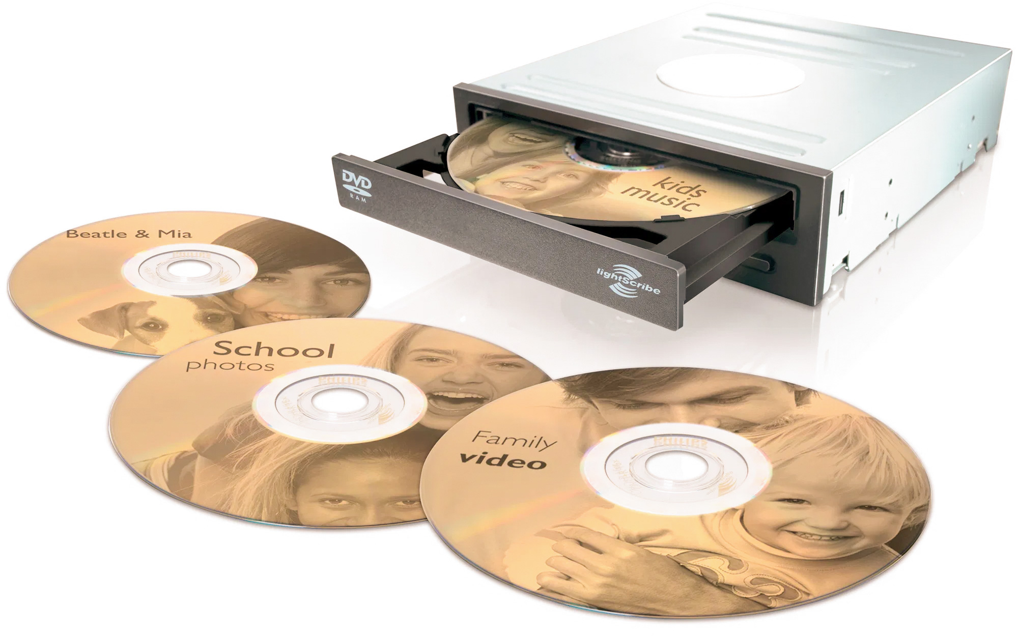 Masterizzazione professionale di DVD e CD