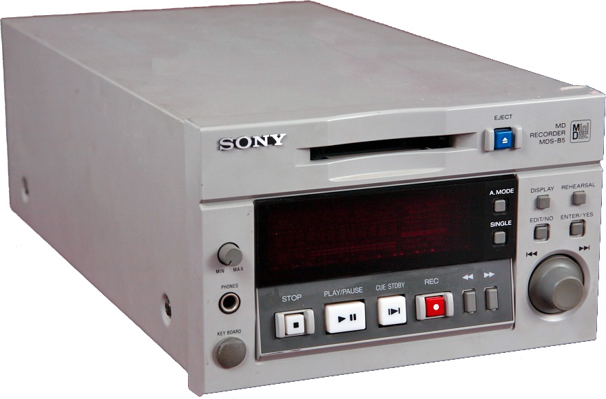 Conversione MiniDisc a file MP3 e WAV su pendrive USB