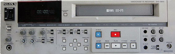 Lettore VHS e SVHS in alta definizione