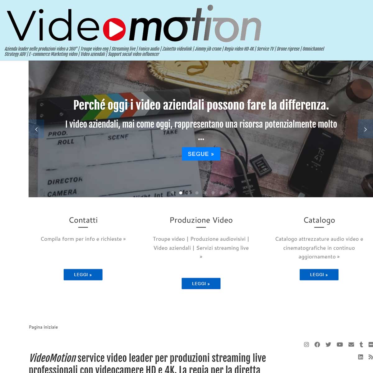 Sito di Video Motion